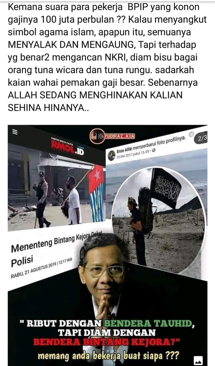 NLurus's tweet photo. Kemana nih Pak @mohmahfudmd  kok diem diem Bae . @BPIPRI https://t.co/fAnvtoRwAl