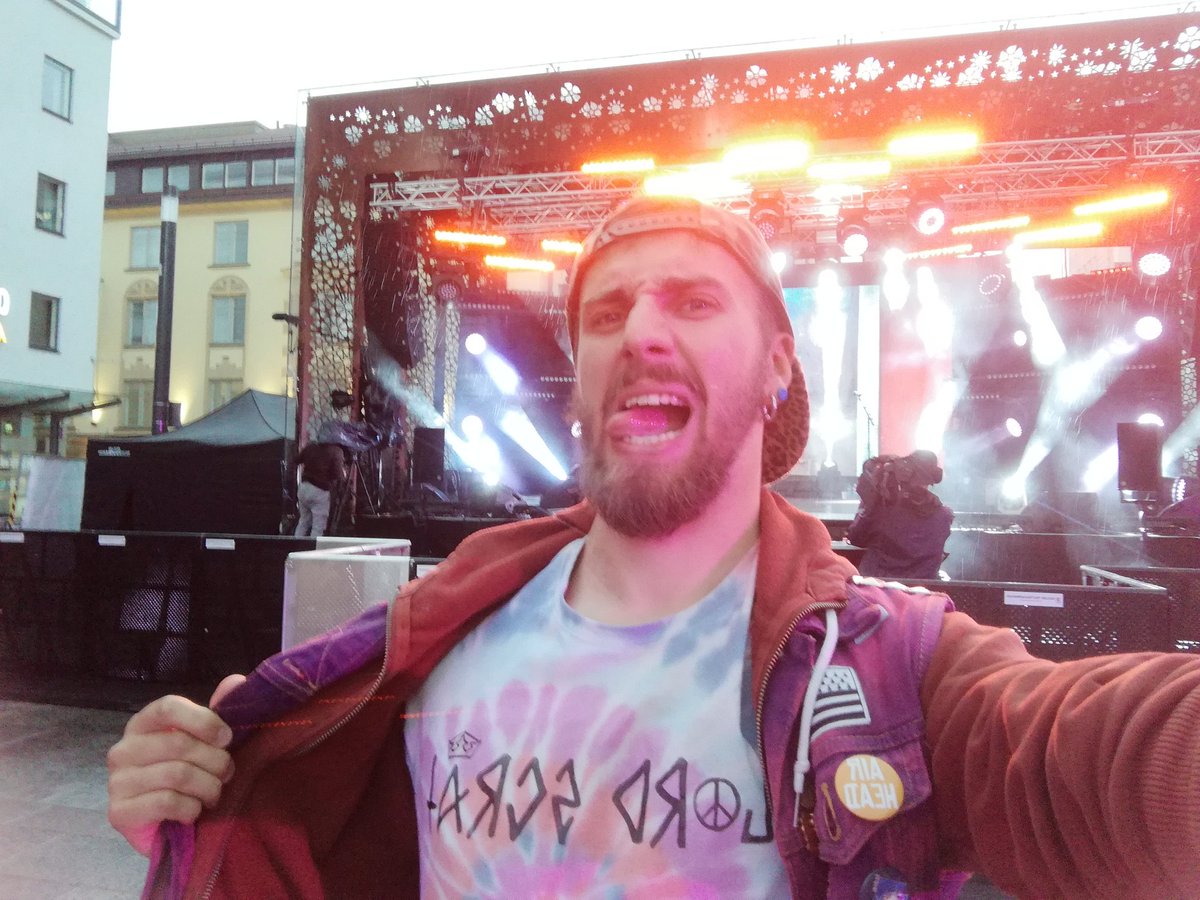 Air Guitar World Championships are ON ! Lord Scrat getting on stage on the 19th spot ! Live broadcast on the Air Guitar World Championships Facebook page from 19:00 french time !! GOING TO ROCK THE STAGE !!