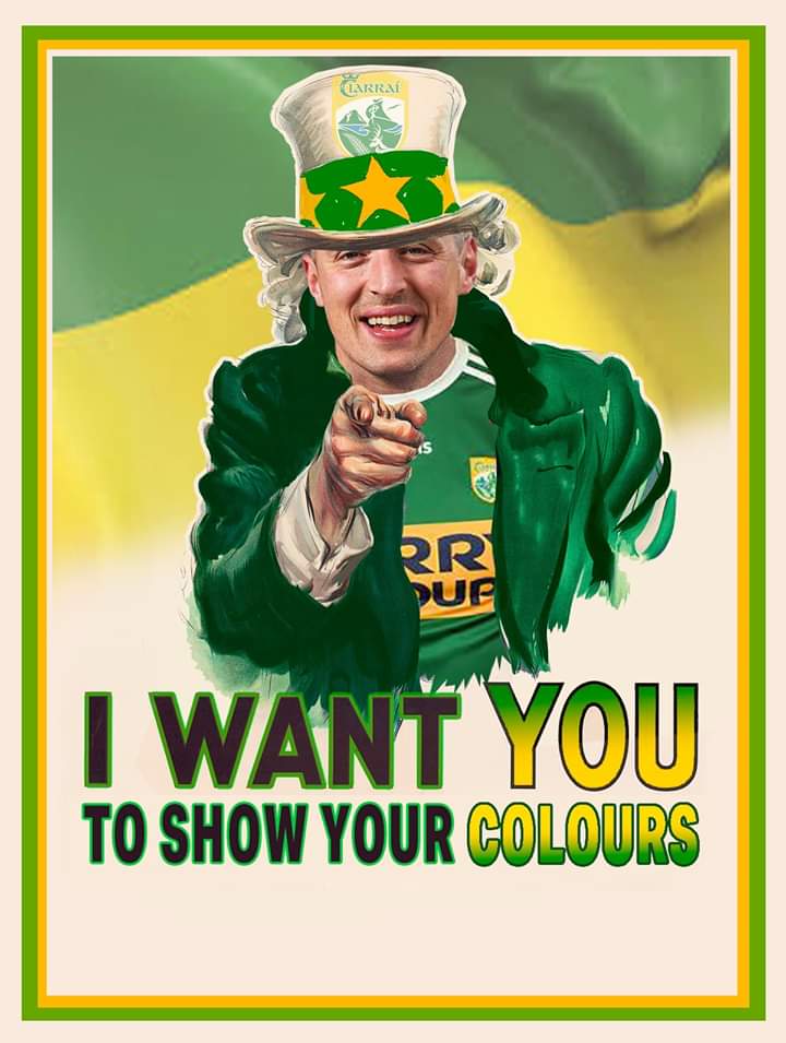 KillarneyKnight's tweet image. #Honthekingdom 💚💛 @starryboy14  @Kerry_Official 💚💛 #GAA