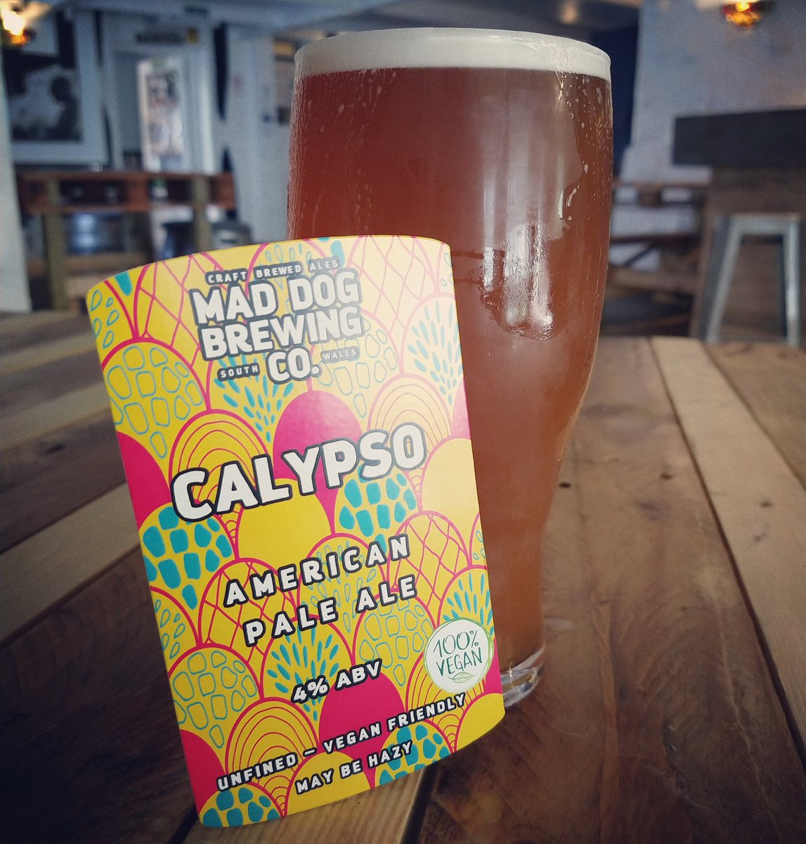 The sun is shining, so why not make the most of it and have a pint (or three or four...) Of our tropical pale, Calypso!

#summer #realale #craftbeer #tropical #newport #caerleon #brewery