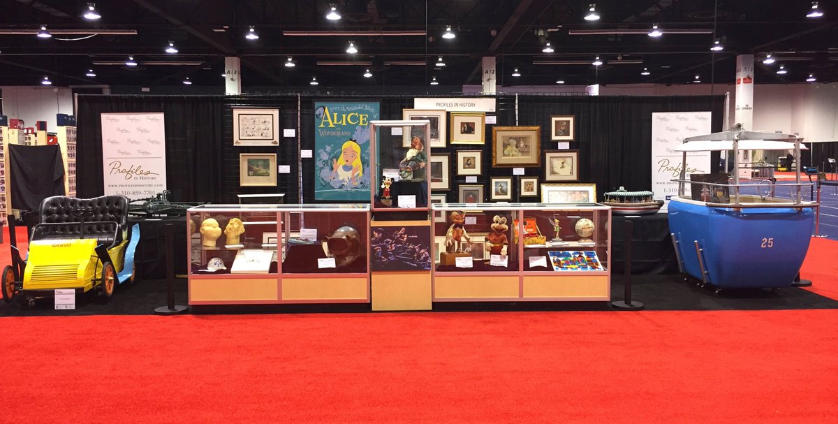 pihauctions's tweet photo. Visit Profiles in History: Booth #624e at Disney's #D23Expo Convention Aug. 23-25 in Anaheim, California. View rare cels, posters, park costumes, props, ride vehicles and all things Disney from our upcoming Animation & Disneyana Auction to be held in Mid-October, 2019. https://t.co/83vVrRFYo0
