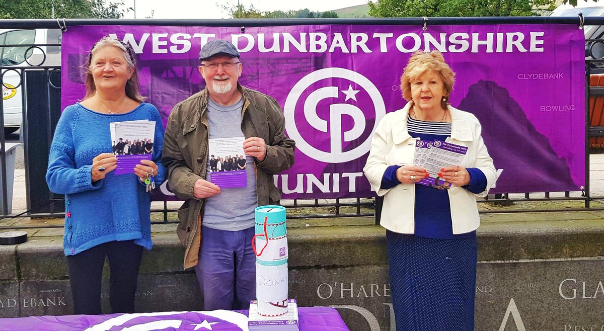 Community_Party's tweet image. Thank you to everyone who took the time to talk to our members who were in Alexandria town centre today. We'll be out in Dumbarton over the coming weeks as well, watch this page for details.