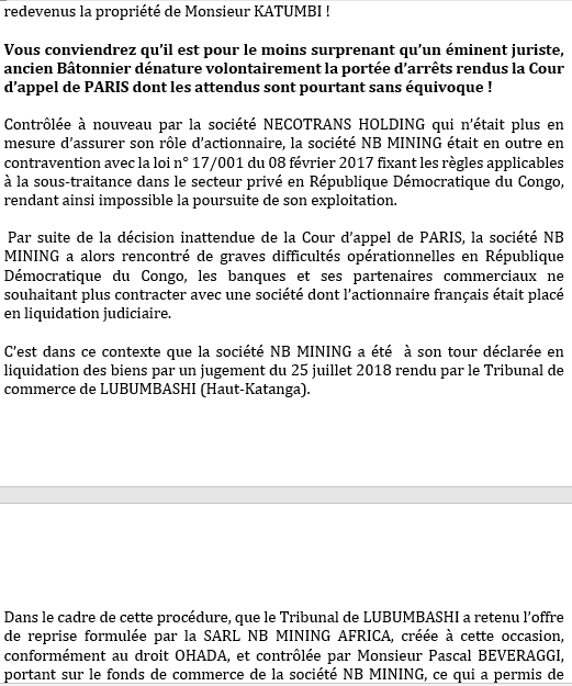 AgMbila's tweet photo. Réponses des avocats de #PascalBeveraggi à @MuyamboKyassa sur ses allégations. @PapyTAMBA @SamyBadibanga @OlivierKamitatu @sethkikuni @7sur7_cd @actualitecd @fatshi13 @MartinFayulu @FCC_RDC @Ljudps @coalitionlamuka @MinakuAubin @Wwiva1 @MichaelTshi @OlivierKamitatu @fatshi13 https://t.co/i3bQlvz3Ak