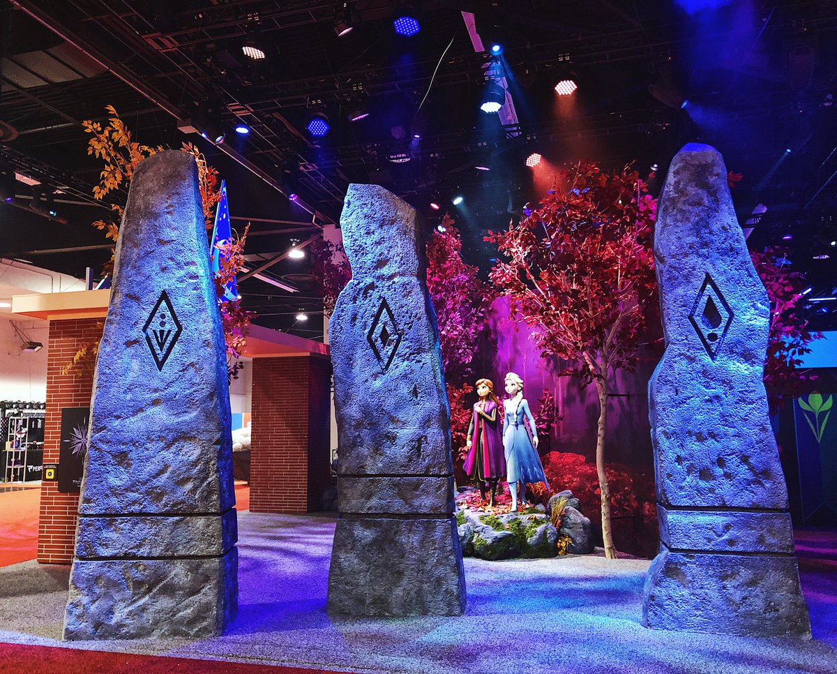 Let the adventure begin! Join us all weekend long at the Disney Animation pavilion for presentations, photo opps, and more! #D23Expo #Frozen2