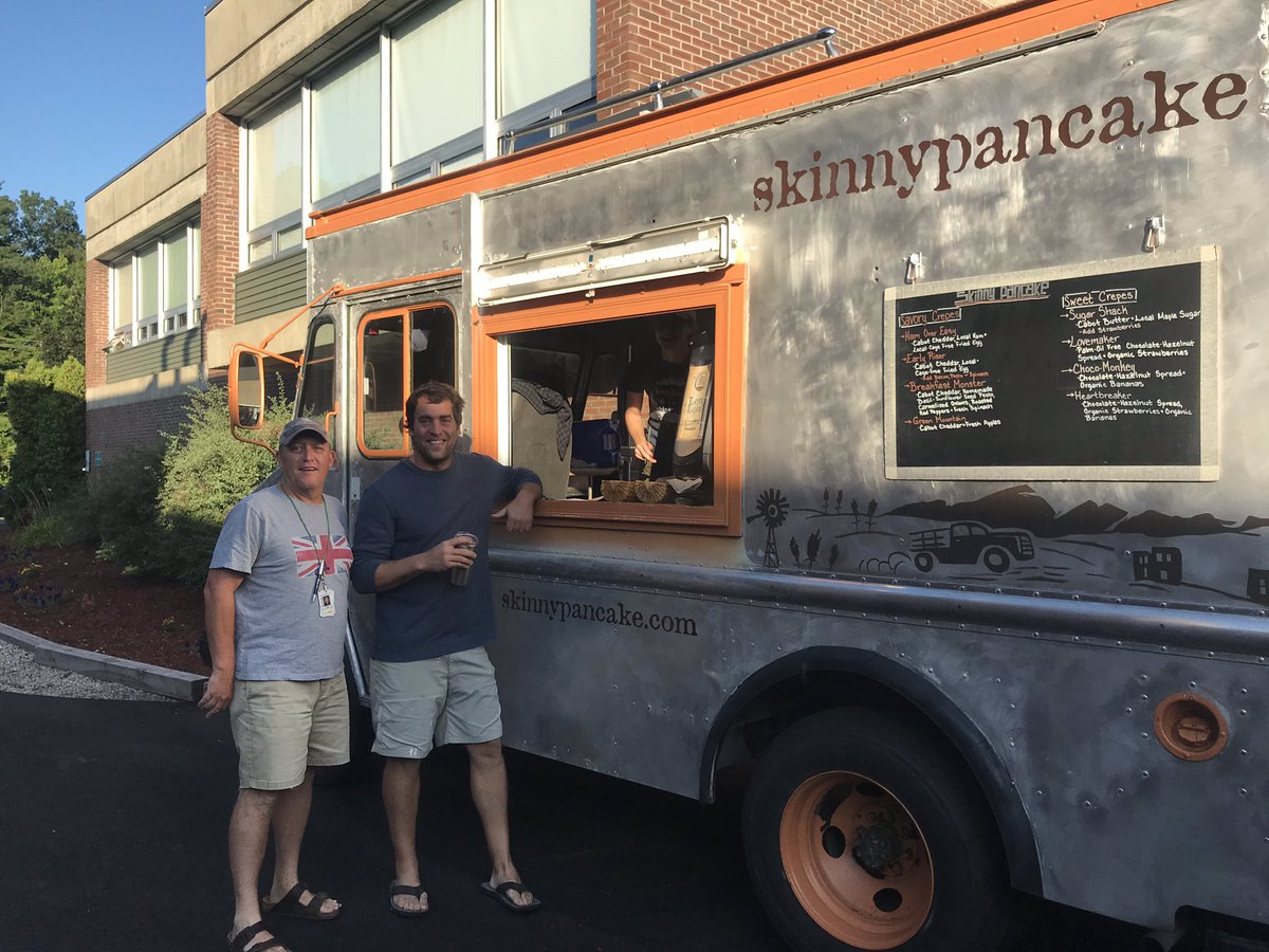 #cmsvt enjoys community on day one skinny pancake <a href="/CSDAmyMinor/">Amy Minor</a>