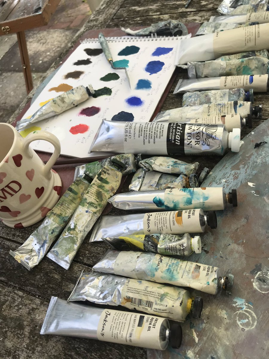 Paint admin day today. Ordering in new supplies!