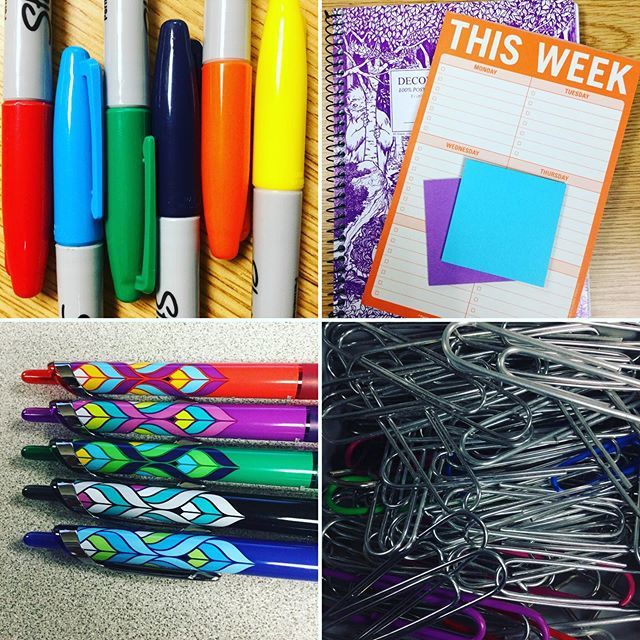 thecmslibrary's tweet photo. School supplies 😍😍😍😍
.
.
.
.
#librarylife #middleschoollibrarian #newschoolyear #schoolsupplies https://t.co/QGgXYuQRLv https://t.co/Xqz7GJfUu4