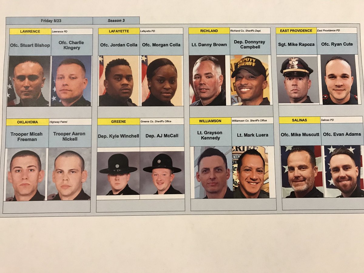 danabrams's tweet photo. Strong strong lineup for #livepd tonight. Shall we get trending early today?! https://t.co/K1IaIAA0Pv