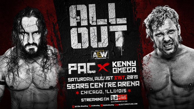 PAC To Replace Jon Moxley At AEW All Out, Updated Card