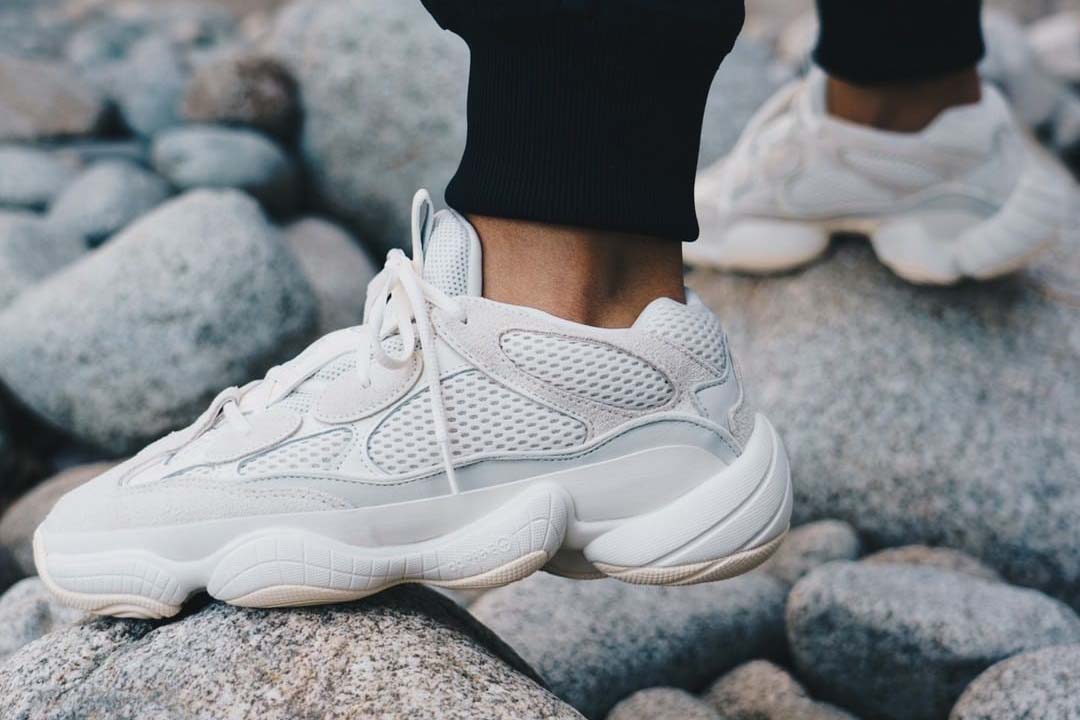 adidas yeezy 500 salt on feet