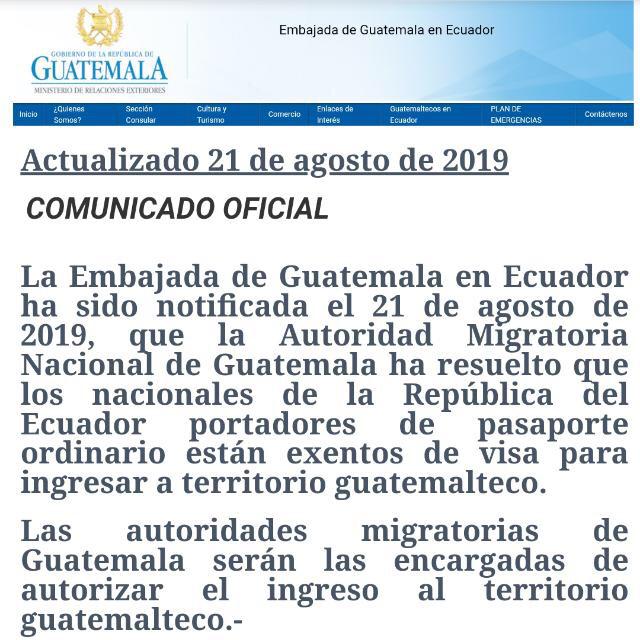 Gracias #Guatemala