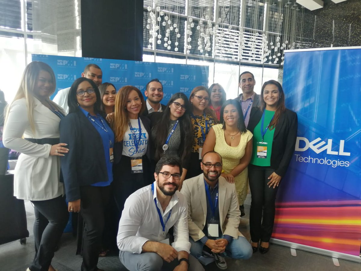 ada_indira's tweet photo. El equipo de Dell Panama diciendo presente en el #CongresoPMIPa2019 @DellPanama @CareersAtDell @PMIPanama @Bobby_Batista https://t.co/8dKROwyqey