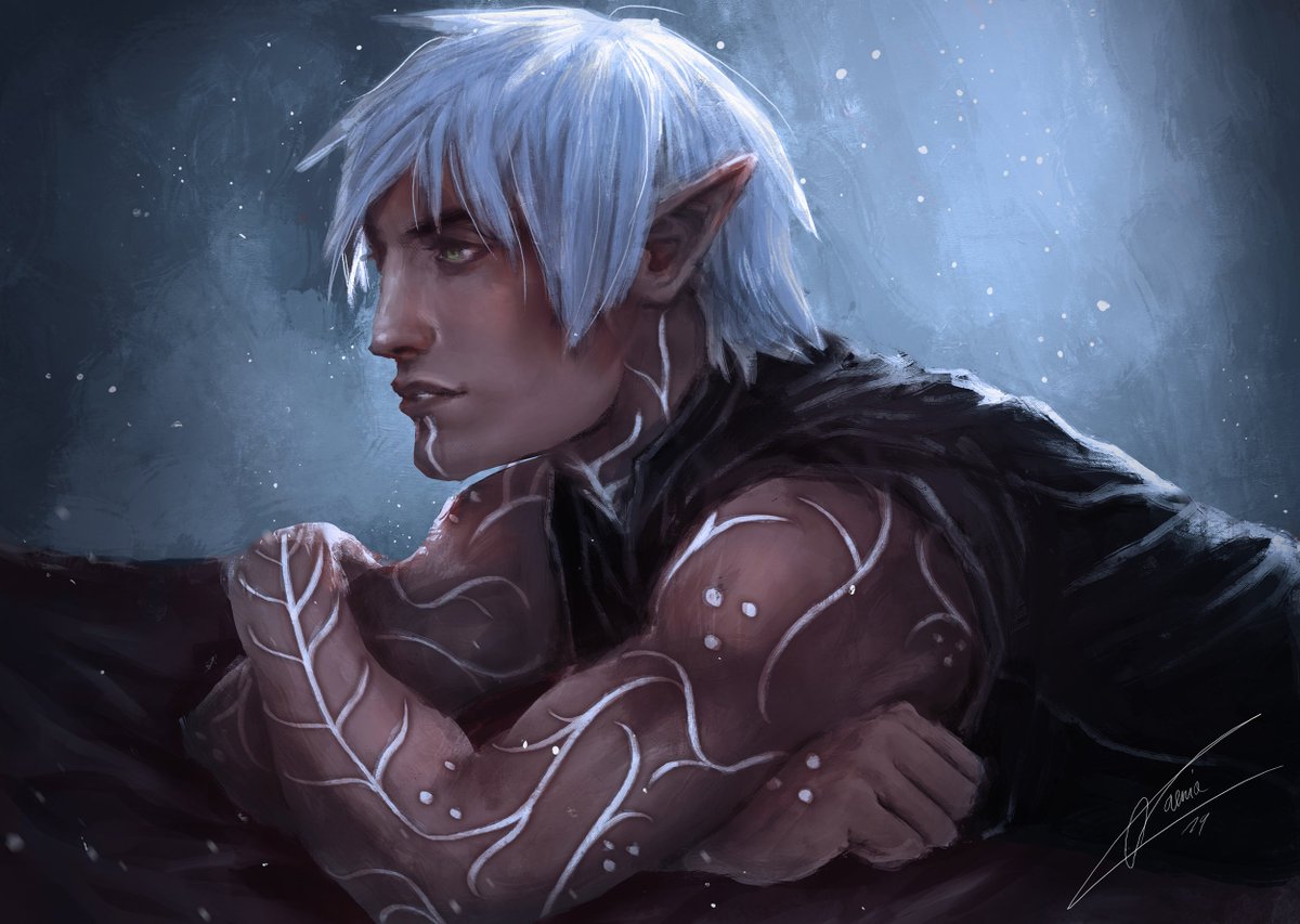 Fenris #dragonage #dragonage2 #fenris #bioware #fanart #dragonagefanart @bi...