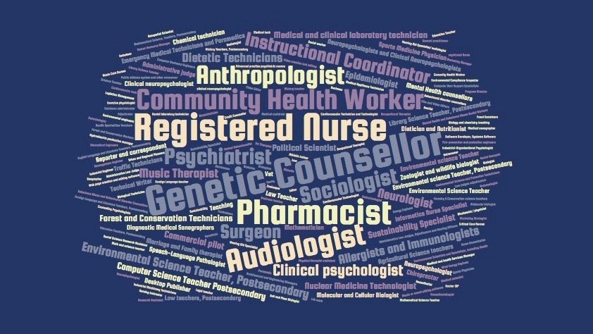 BioCapCorp's tweet photo. When assessing their suitability for professions our consultants identified over 180 jobs they could pursue after completing their degrees!  #BioCapCorp https://t.co/joVn1eKMRY