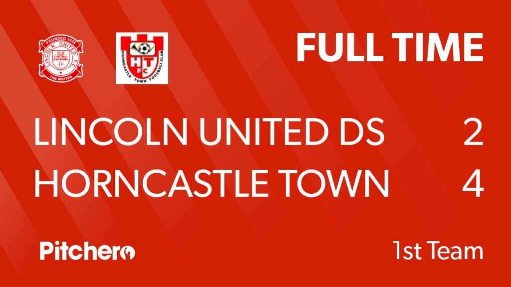 Horncastle_FC's tweet photo. FULL TIME: Lincoln United DS 2 - 4 Horncastle Town
#LINHOR #Pitchero
https://t.co/SpbPQg0A93 https://t.co/HhnmF9iyZo