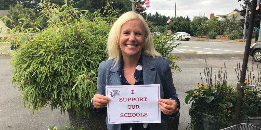 SupportWASchool's tweet image. Welcome back to school University Place students! (&amp;amp; thanks to the legislators -- like @RepLeavitt -- who support them!) #waleg #waedu