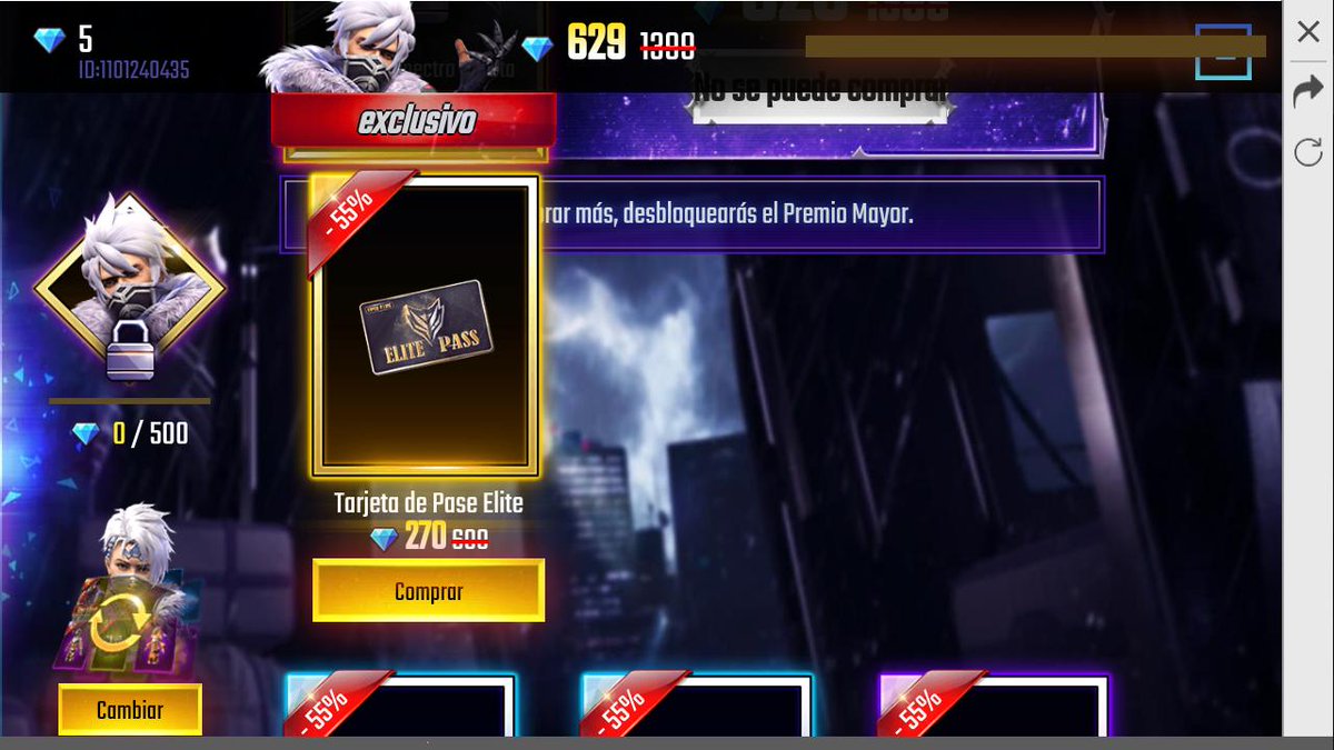 Alguien que quiera negociar por 300 diamantes?
Rt,promo, etc mi canal por si quieres promo!!💙
youtube.com/channel/UC5i4Y…