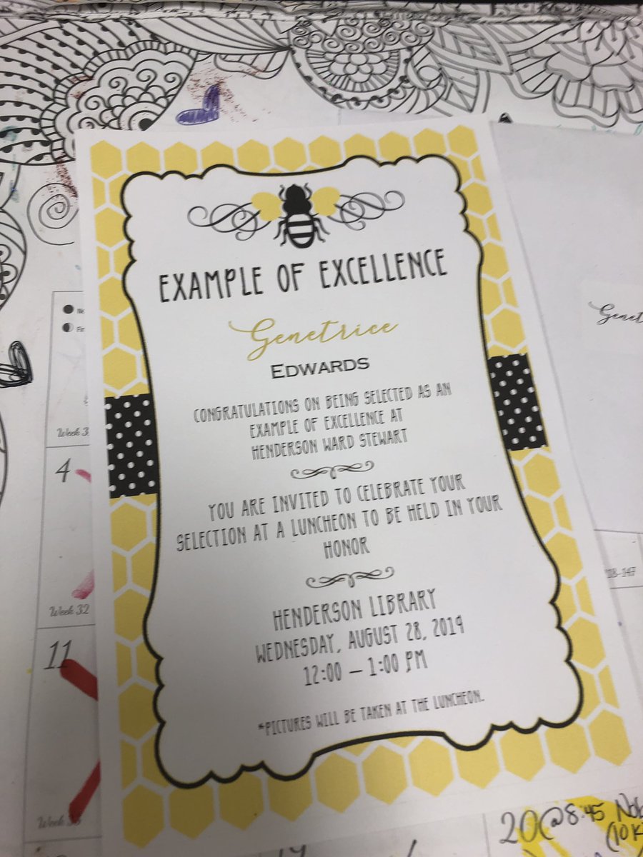 i_am_genetrice's tweet photo. Thanks Zechariah!! Mrs. GeeGee will strive to never let you down๐๐๐ค #HWS #ExampleOfExcellence https://t.co/Yj8XVMJpkW