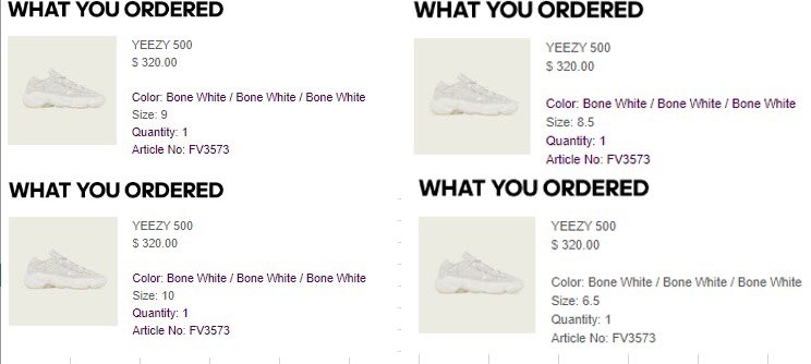 4 pairs light cook.
Thanks
Bot : @ANB_AIO @NikeShoeBot @GhostAIO 
Proxies: @Hex_Proxy @coppedproxies 
Cookgroup: @GhostAlerts @AusNotify