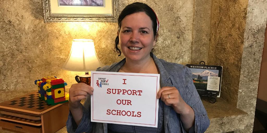 SupportWASchool's tweet image. Welcome back to school Ferndale students! (&amp;amp; thanks to the legislators -- like @DrShewmake -- who support them!) #waleg #waedu