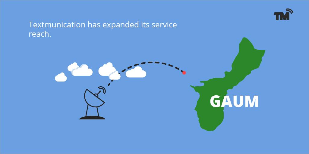 Textmunication's tweet photo. Big Announcement📣

Textmunication has expanded its service reach to the borders of Gaum.

We are proud to be a communication technology provider to the health and fitness of the western Pacific Ocean region.

$txhd #ThinkSMS #ThinkRCS https://t.co/fxhyPXQE3j