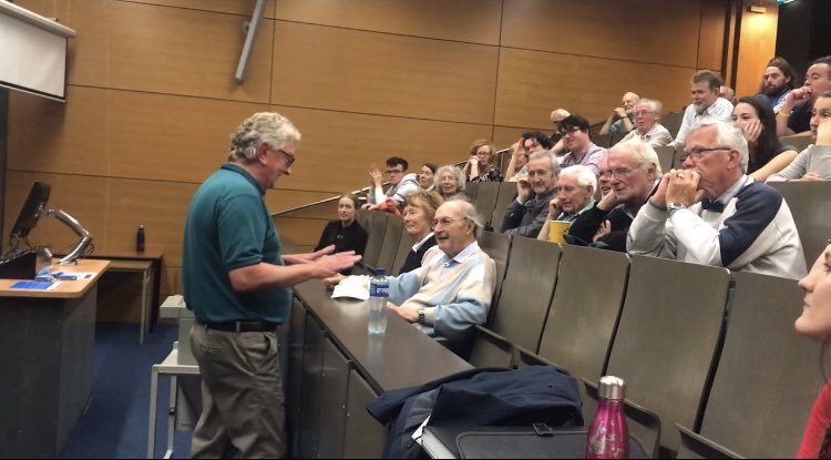 CClearych's tweet image. You know it’s a good story when the audience all starts leaning forward! Prof McManus kept us all in suspense yesterday with the story of “The Lesbian and the Flying Priest” (Níall Frossach’s judgement). Video to follow soon! #medievalireland #medievaltales #studyattcd