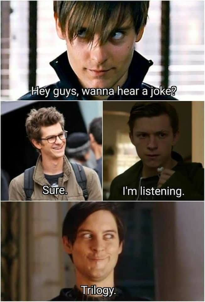 Do you think #Spiderman 3 is a joke?