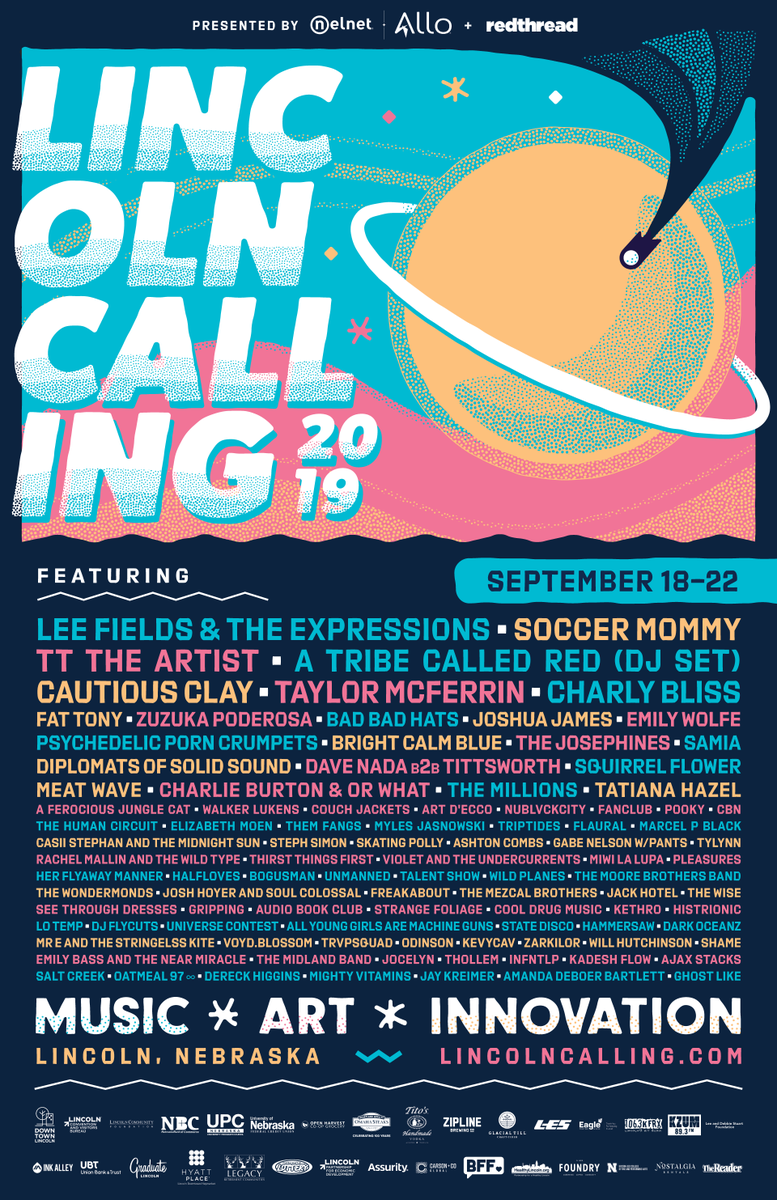 LincolnCalling_'s tweet photo. ⚡️🎸⚡️Featuring over 95 amazing artists with both local and international origins, this years lineup will be an unforgettable experience! Pre-order your early bird tickets today before prices go up!! 🔥 🔥 https://t.co/g3GndOjwL6

#MusicFestival #LincolnCalling2019 https://t.co/K9XMabv6ry