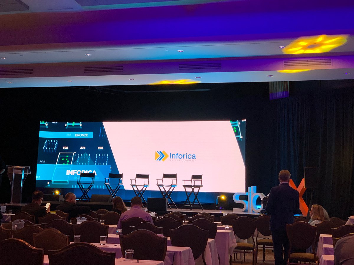 inforica's tweet photo. @inforica having a great time at the #cisoforumcanada conference. Come chat with a member of our team or #connect with us via Linkedin/Twitter! @SEB_inc @maplesoft_group @QLogitek @Wedge_Networks https://t.co/B302CvQNjo