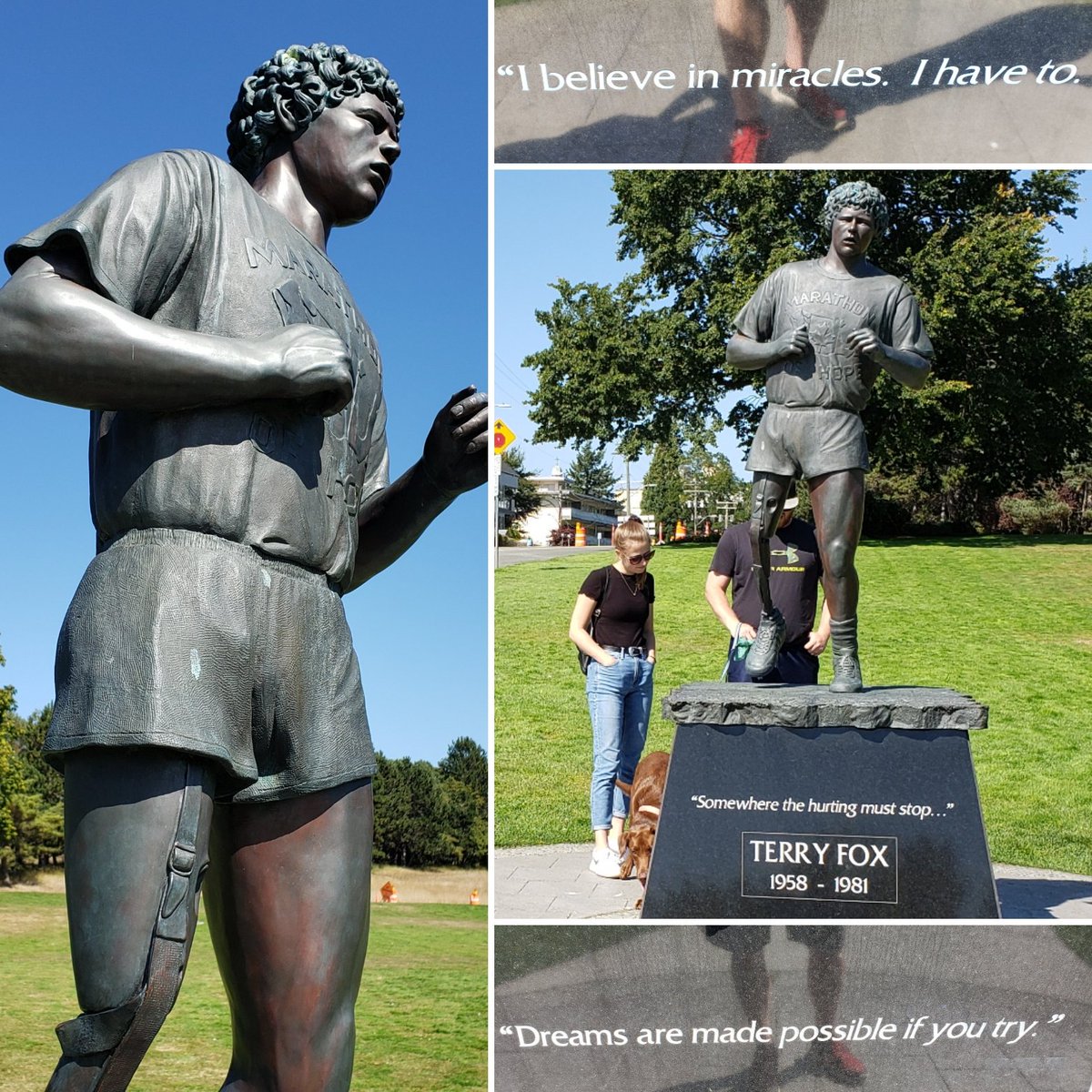 Pretty amazing to think of what he started.

#milezero #terryfox