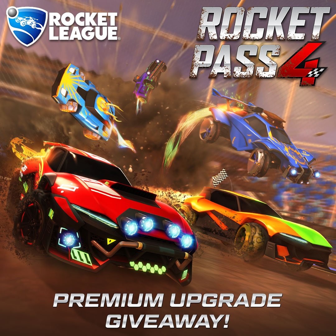 Rocket Pass 4 Giveaway! ⚽️🚗

HOW TO ENTER:
🔥 Follow me!
🔥 Retweet THIS tweet!

All platforms are able to win one of FIVE codes.
Who's ready for #RocketPass4?

Winners will be drawn 12pm PDT on August 27, don't miss out!
Thanks to <a href="/PsyonixStudios/">Psyonix</a> for the codes! #ad