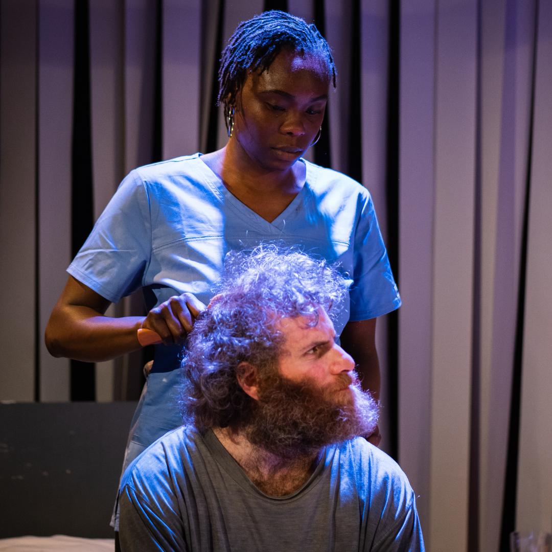 BunkerTheatreUK's tweet photo. Tonight is the last showing of @_StevenKavuma's #ThisIsBlack!
We're saying goodbye to #PYNEAPPLE & #Teleportation. Well done to the casts, creatives & writers. https://t.co/z0uEyY8Cb4