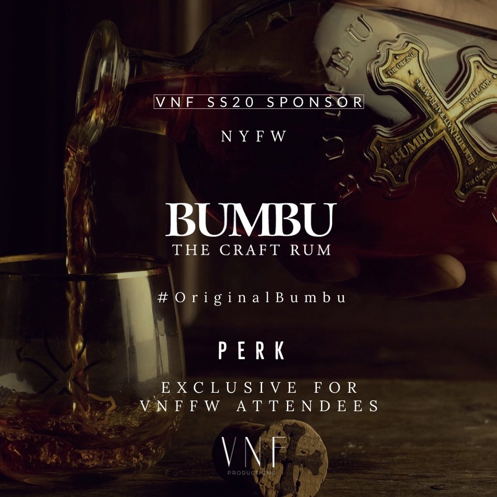 🚨Sponsorship🚨⁠

Welcome To Our ⁠
VNFFW Sponsor @Originalbumbu🍾🍾🍾

>⁠
>⁠
>⁠
⁠
⁠
 #sponsorship #wine #wineandspirits  #nightlife #luxury #party #love #lifestyle #fashion #fashionweek #nyc #style  # #bloggers #handcrafted #influencers #nyfw #vnffw #handcraftedrum #rum