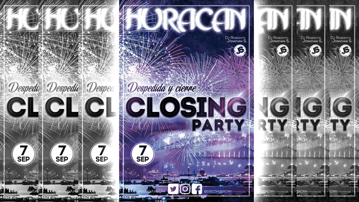 discohuracan's tweet photo. Y LLEGÓ el día....... CIERRE y DESPEDIDA de la TEMPORADA 2019😭, una temporada intensa, que después de la fiesta pasada con Oscar Mayo, Tito Dj y Jónathan Sánchez, clausuramos el día grande de las fiestas de Los Navalucillos 💃💃
SÁBADO 7 SEPTIEMBRE hasta que salga el SOOOLLLL!!! https://t.co/Y0OJVX5kxZ
