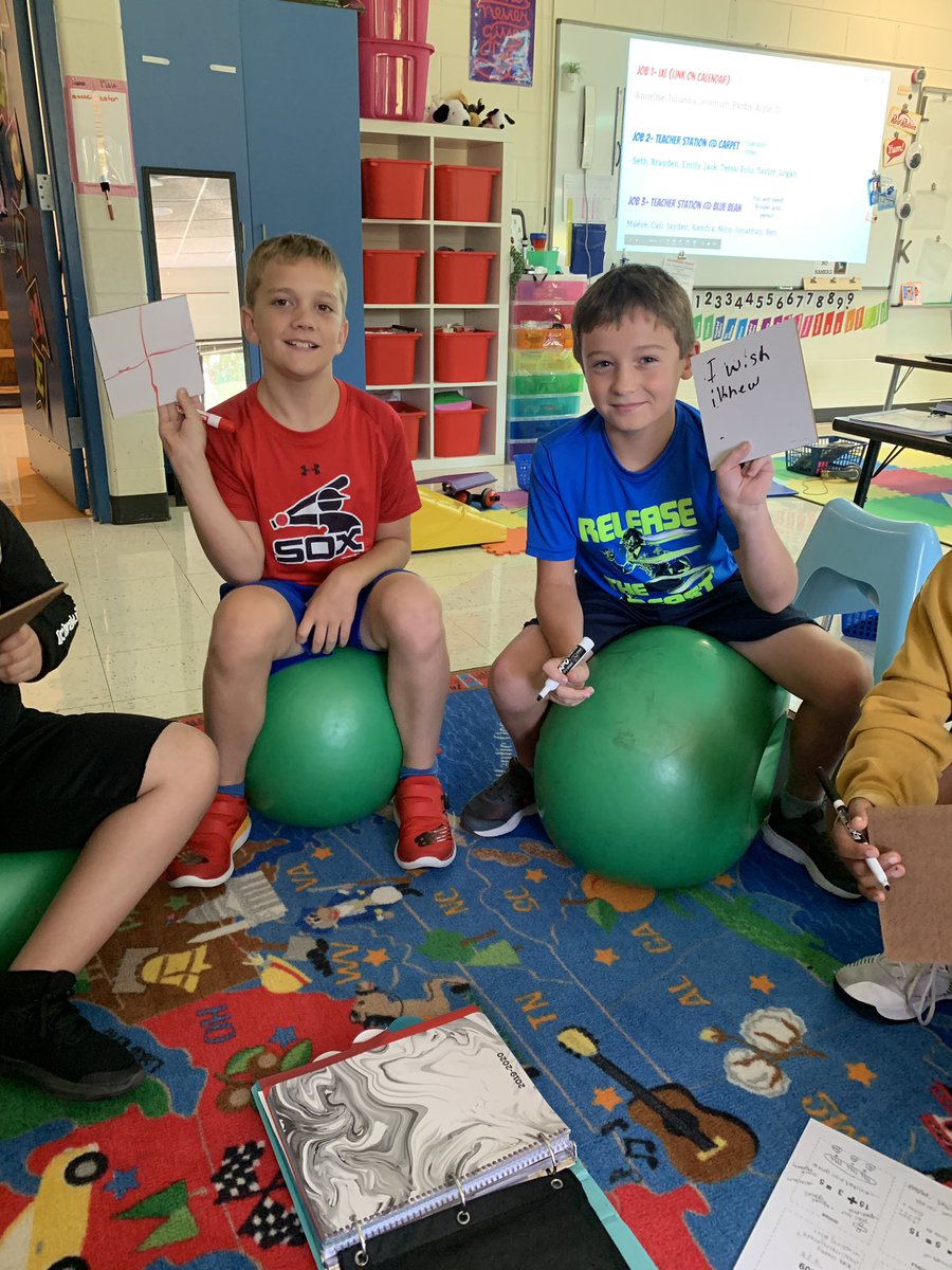 UnlockingEdu's tweet photo. Students were using whiteboards to answer questions in small groups then would show their answer. Had to laugh at this, they definitely keep me on my toes! #101alag #lws #iwishiknew https://t.co/0zAkTl9GX1