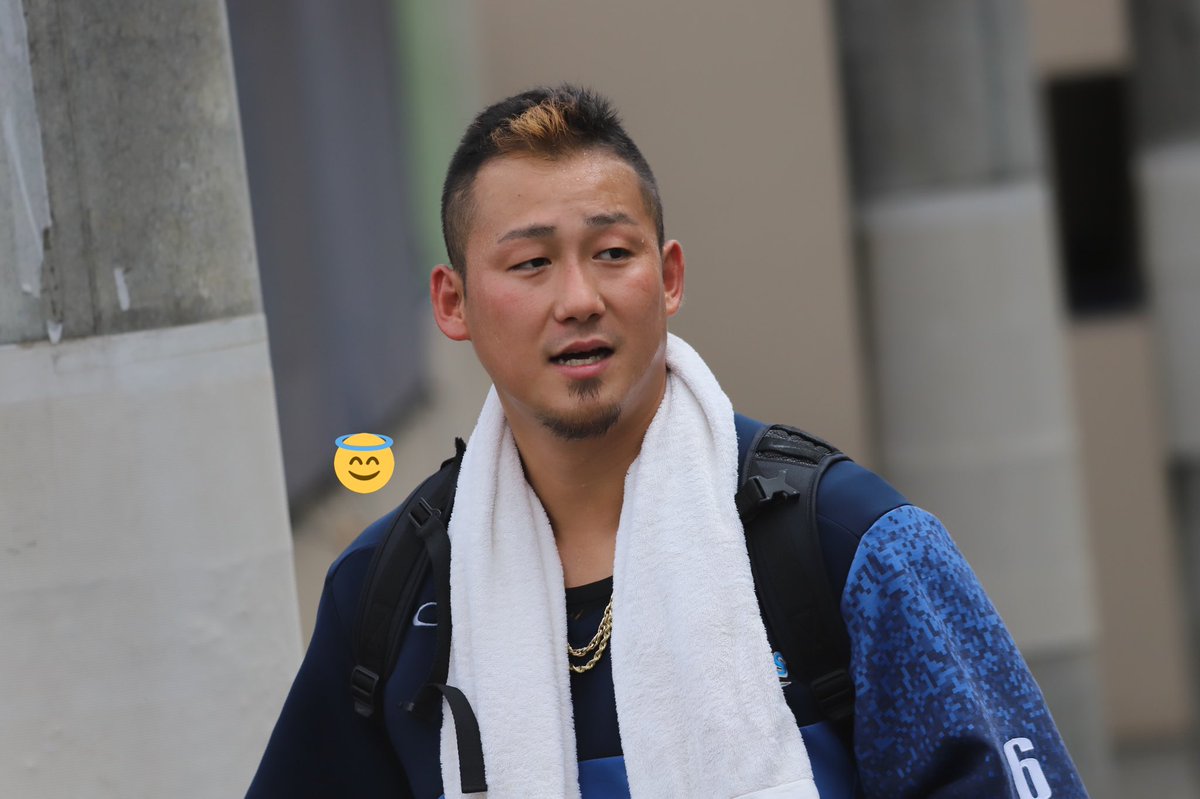 Fカメ 中田翔 北海道日本ハムファイターズ 鎌ケ谷スタジアム 6 驀進