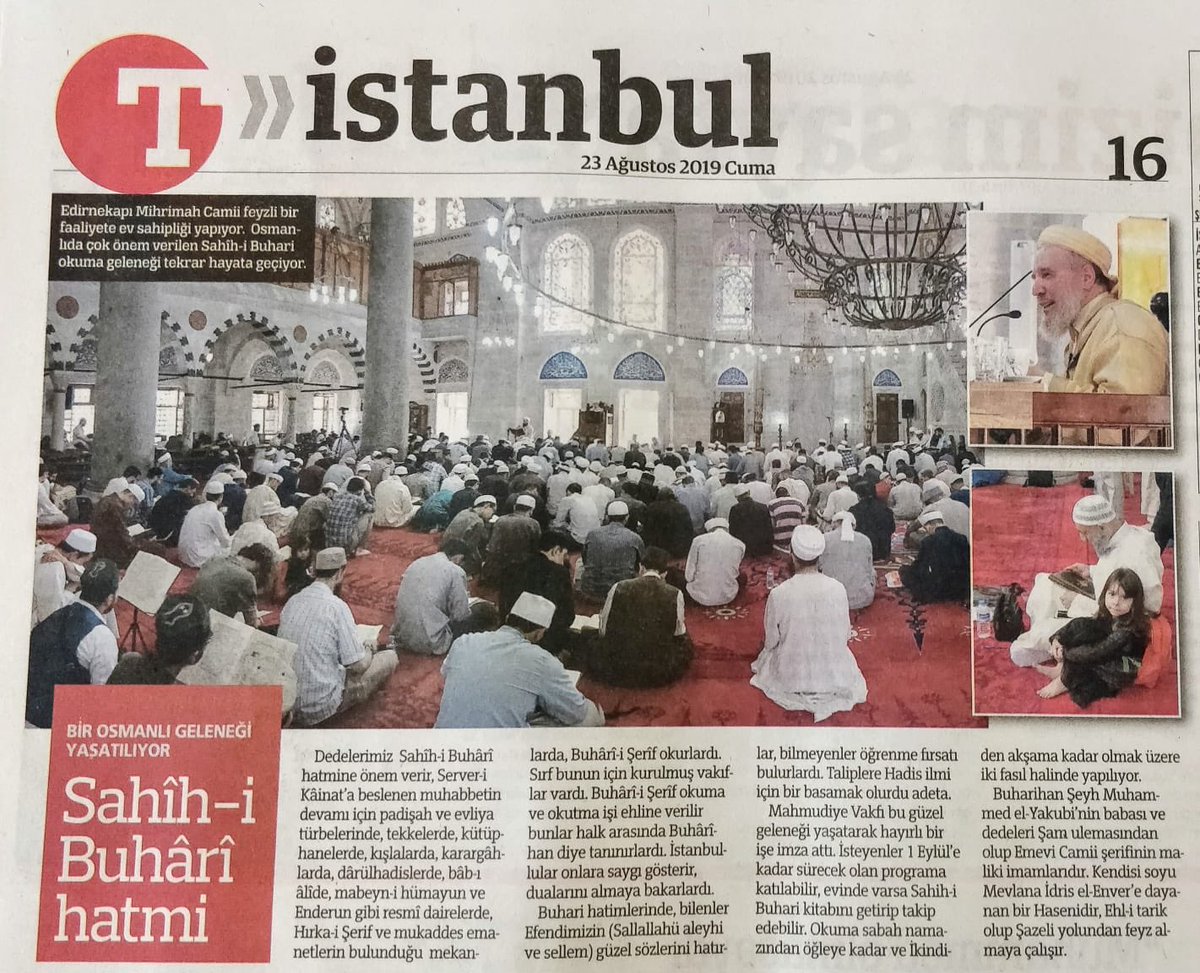 Sahih al-Bukhari Istanbul tweet media
