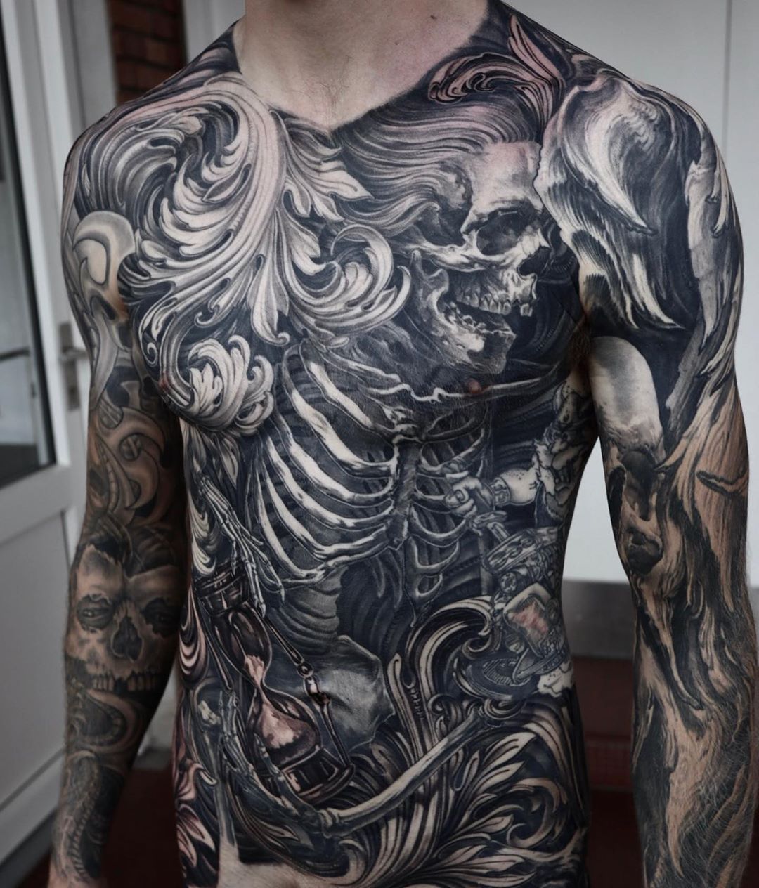 Full Body Skeleton Tattoo