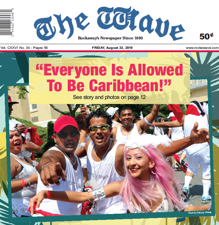 RockCaribCarn's tweet photo. Thanks to The Wave for their great coverage of our 3rd Annual Caribbean Carnival in the Rockaways. WE MADE THE FRONT PAGE!
https://t.co/DRrnUydwlh https://t.co/pDHcnv4Dh5