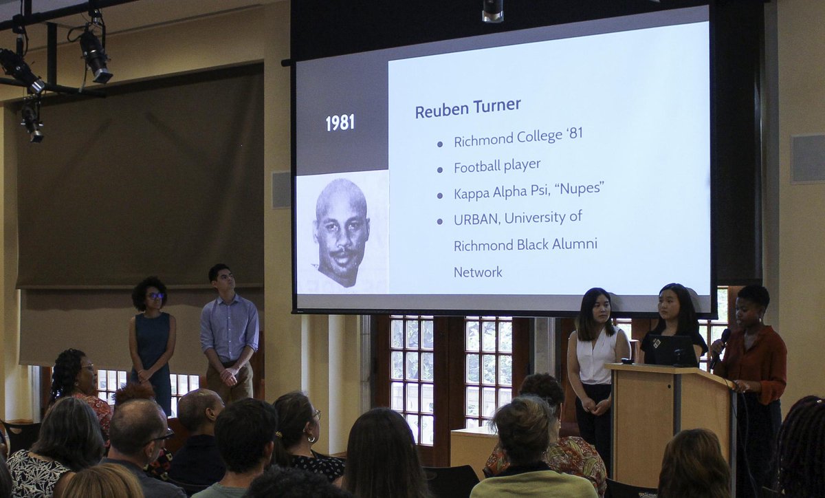 URraceproject's tweet photo. Today on the blog: #TeamOralHistory's Johnnette Johnson tries to create a space for students of color to grapple with the effects of being at a PWI like @urichmond via her podcast made from an interview with 1995 grad Katina Moss. https://t.co/ESeDucEjBK https://t.co/rBkGQDzi7h