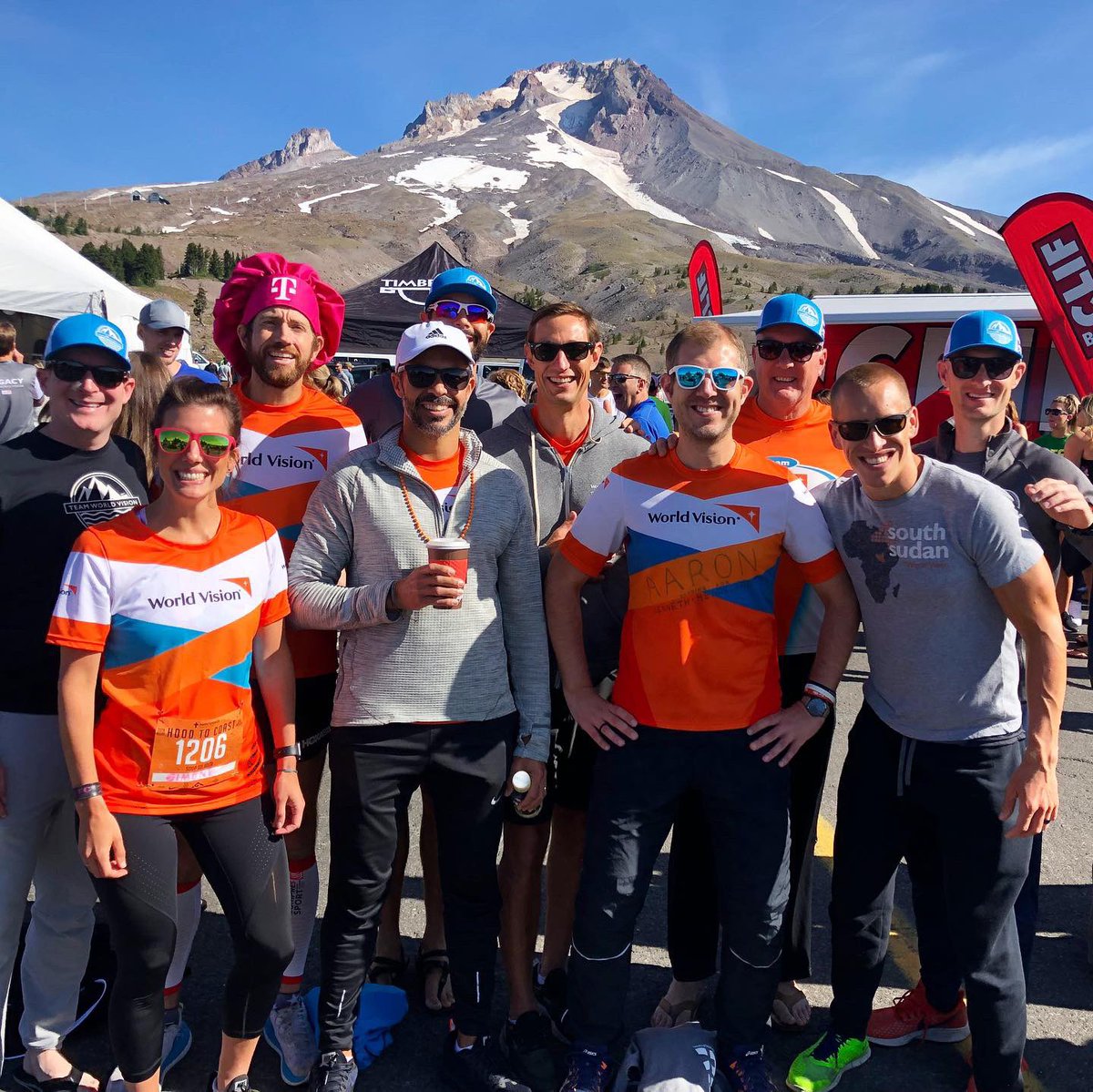 mikewardian's tweet photo. Unbelievably excited for @htcrelay with team @worldvisionusa “Soup du Jour”.  We are raising money for clean water in South Sudan. These guys rock!!! Learning as much as possible &amp; loving it.#htcrelay #teamworldvision https://t.co/IvBibVxxxU