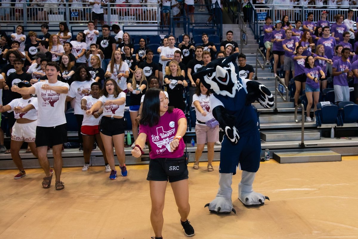 RiceUniversity's tweet photo. Another amazing #RiceOWeek https://t.co/5laYientaG