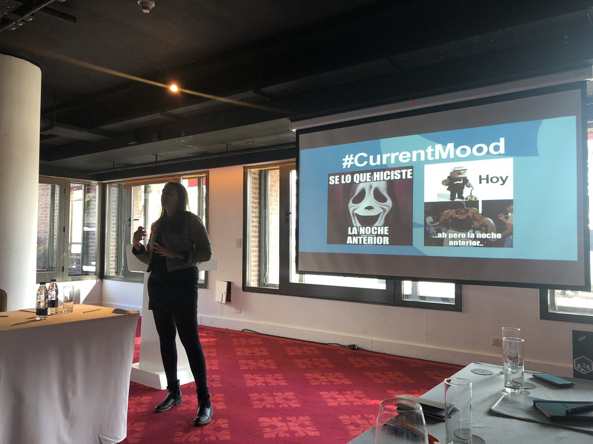 GoingBeyondBA's tweet photo. Orgullo contar con este ser en @IMSCorp. @Vanerod_guez presentando Research como Always On #GoingBeyondBA https://t.co/CiLUlJGwE5