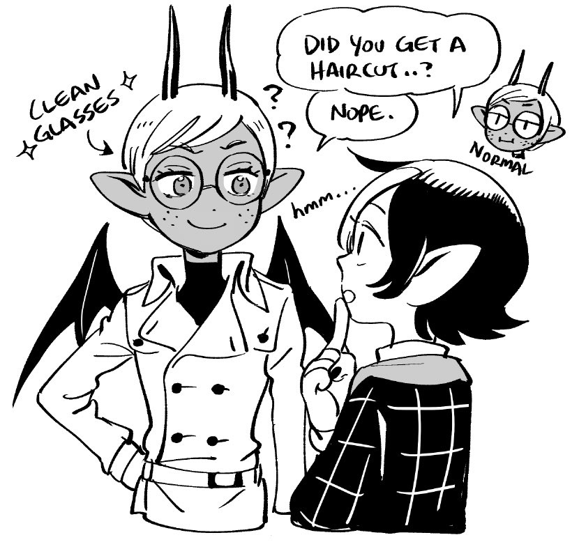 #DEVILSCANDYCOMIC Kickstarter Day 11: If Ricket looks different to you this chapter, it's because Milo gave her a new glasses cleaning cloth for her trip?

https://t.co/n3LBqyPCsA 