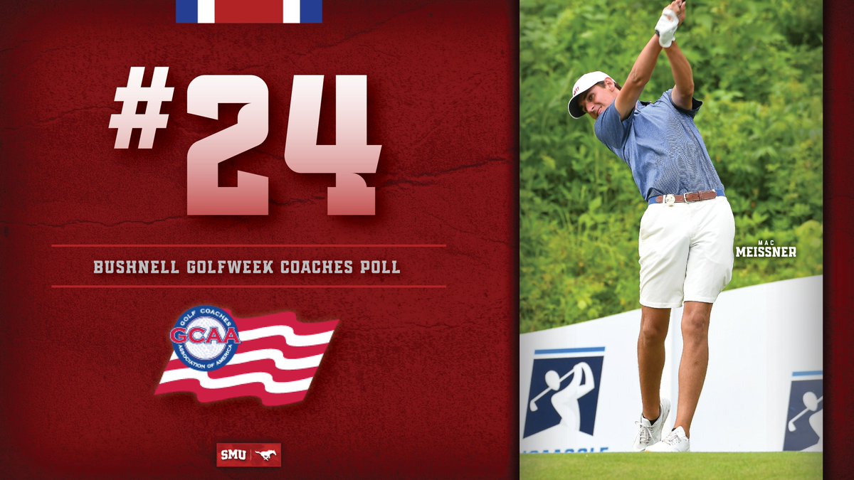 SMUGolfM's tweet photo. Mustangs Ranked No. 24 In Preseason Poll

#PonyUp 

🗞️ https://t.co/nMfKlwZfOc https://t.co/Q6v6DKYSLt