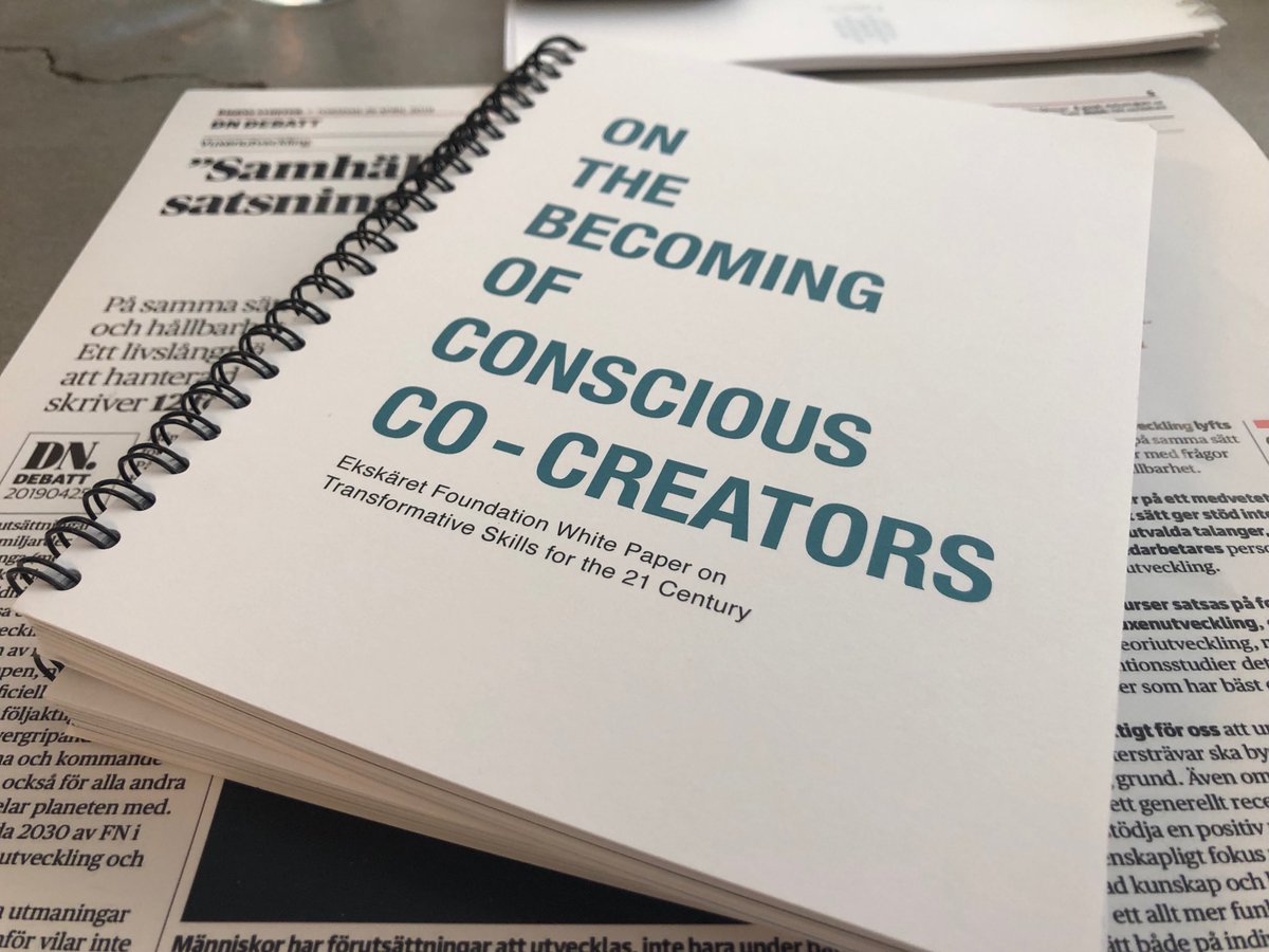Day 2 #FabricLearnex - visiting #ekskäret,  towards a #society where people create more #well-being for themselves, each other and the world, thank you Caroline Stienstedt Sahlborn, #LivingOrganizations  #FabricTeam <a href="/MickaelDrouard/">Mickael Drouard</a> <a href="/ericaxelzimmer/">Eric Axel Zimmer</a>