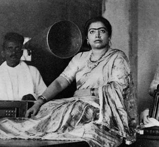 Frederick William Gaisberg & George Dillnutt came to India in 1902, recorded 216 seven inch wax matrices and 336 ten inch wax matrices in Calcutta (gramophones). Gauhar Jaan recorded raag Jogiya on November 02, 1902 and became the first singer to be recorded in India.