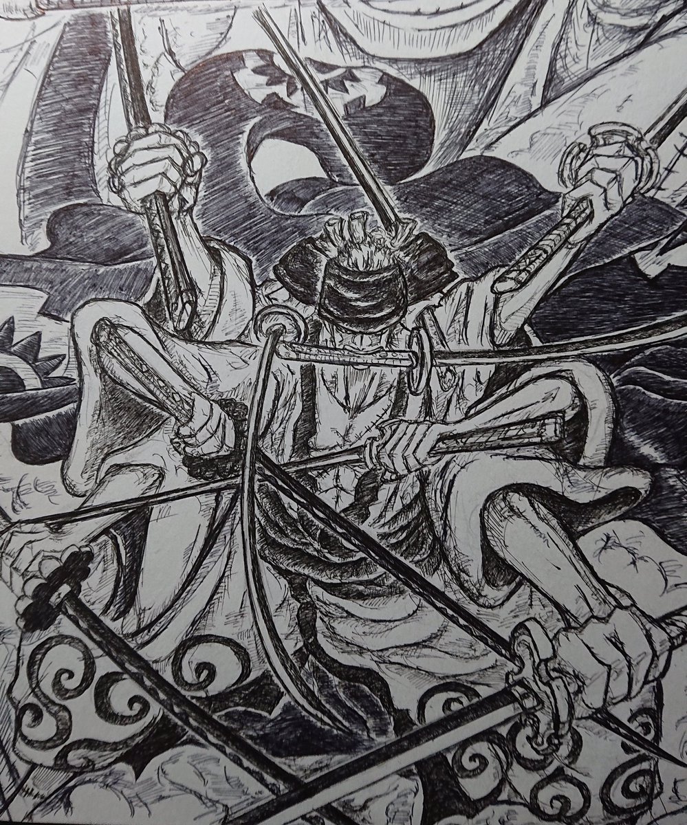 ｻｻｰｷ در توییتر 鬼気 九刀流 阿修羅 ﾜﾉ国ver