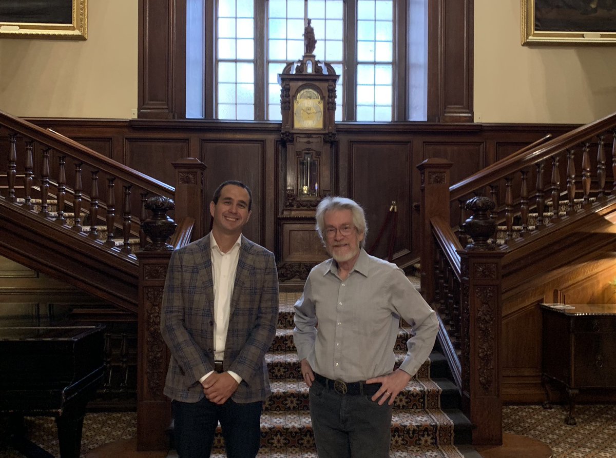 Nathan Watt (@natewatt) on Twitter photo Spent the morning discussing human connection w/ Dr. <a href="/alex_pentland/">Alex Pentland</a>, co-founder of <a href="/MIT/">Massachusetts Institute of Technology (MIT)</a> <a href="/medialab/">MIT Media Lab</a> and one of the coolest people I’ve ever met! Spent the morning discussing human connection w/ Dr. <a href="/alex_pentland/">Alex Pentland</a>, co-founder of <a href="/MIT/">Massachusetts Institute of Technology (MIT)</a> <a href="/medialab/">MIT Media Lab</a> and one of the coolest people I’ve ever met!