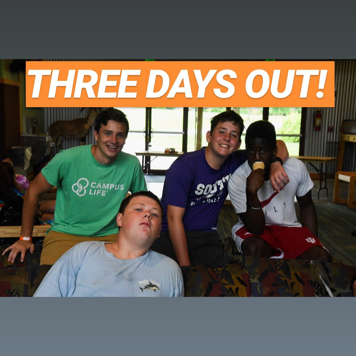 btownCL's tweet photo. Three days until Campus Life is back and in full swing! https://t.co/U39YYqx5BP